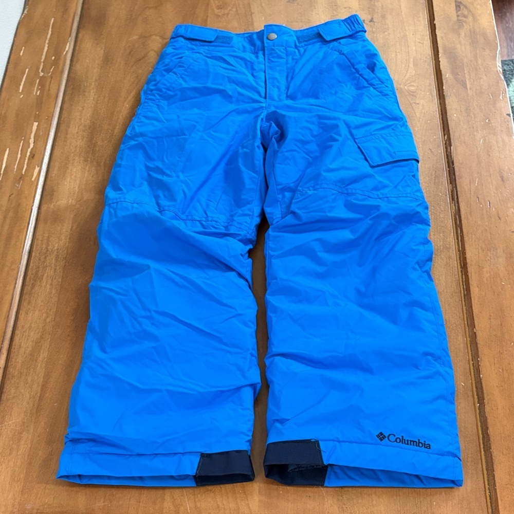 Columbia Kids Blue Ski Snowboarding Pants Size Small